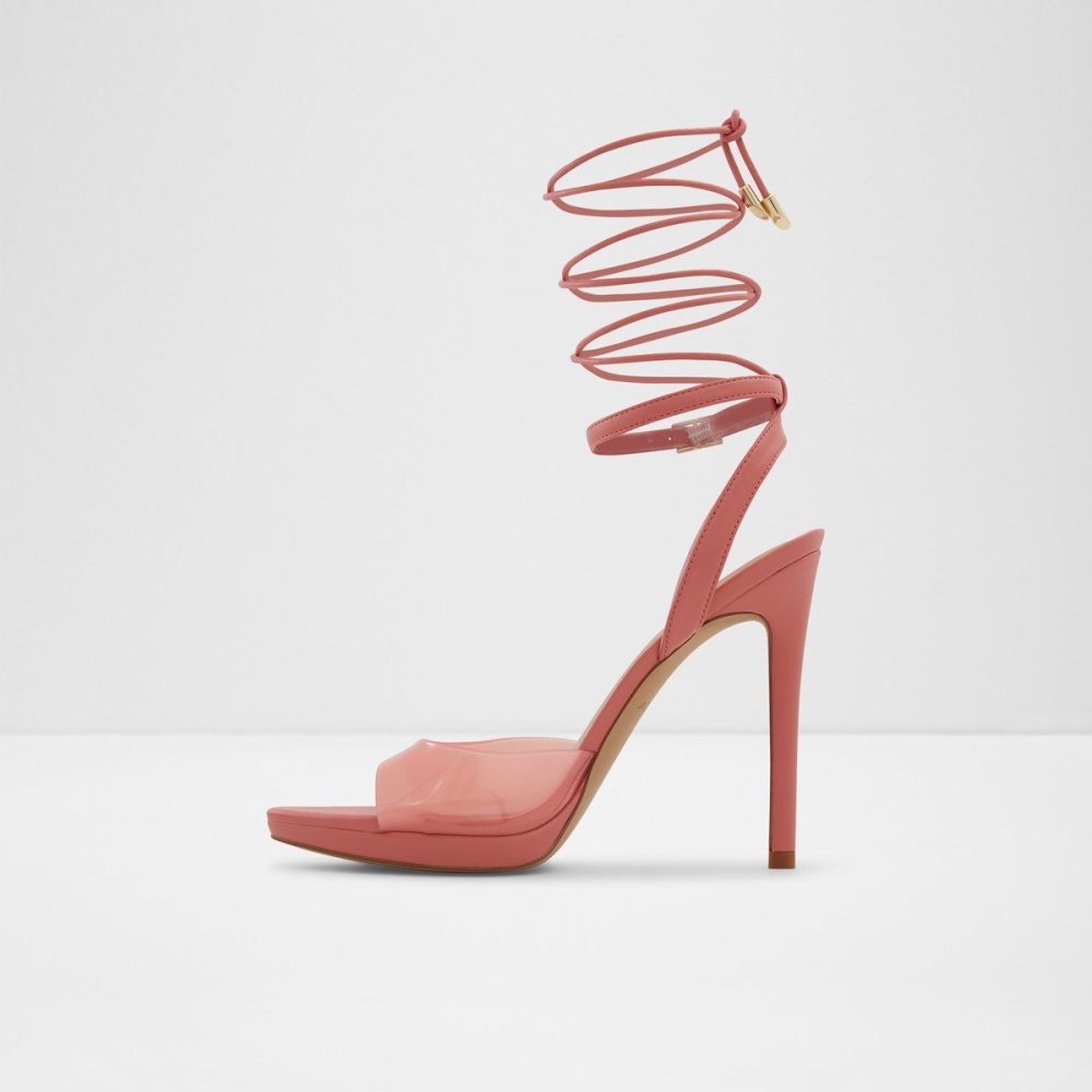 Pink Aldo Docilla Strappy heeled sandal - Stiletto platform | 508692-SRJ