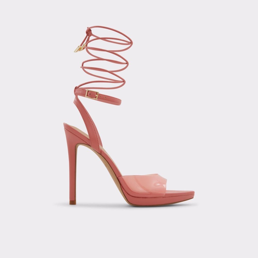 Pink Aldo Docilla Strappy heeled sandal - Stiletto platform | 508692-SRJ