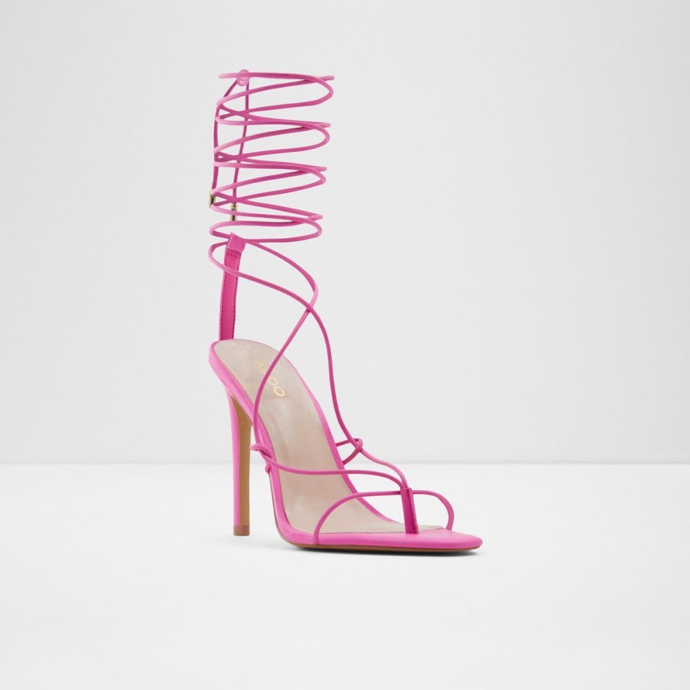 Pink Aldo Glaosa Strappy heeled sandal - Stiletto heel | 307165-VEH