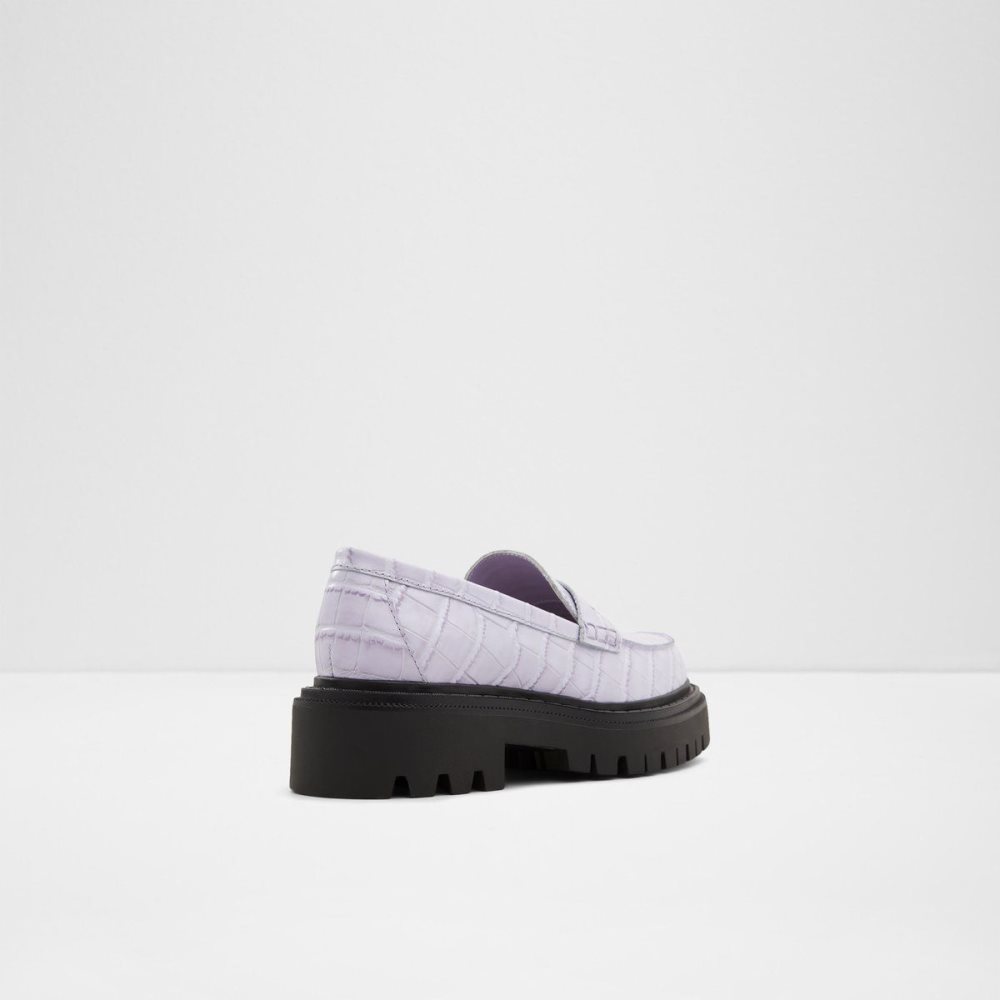 Purple Aldo Bigstrut Loafer - Lug sole | 839164-ZCL