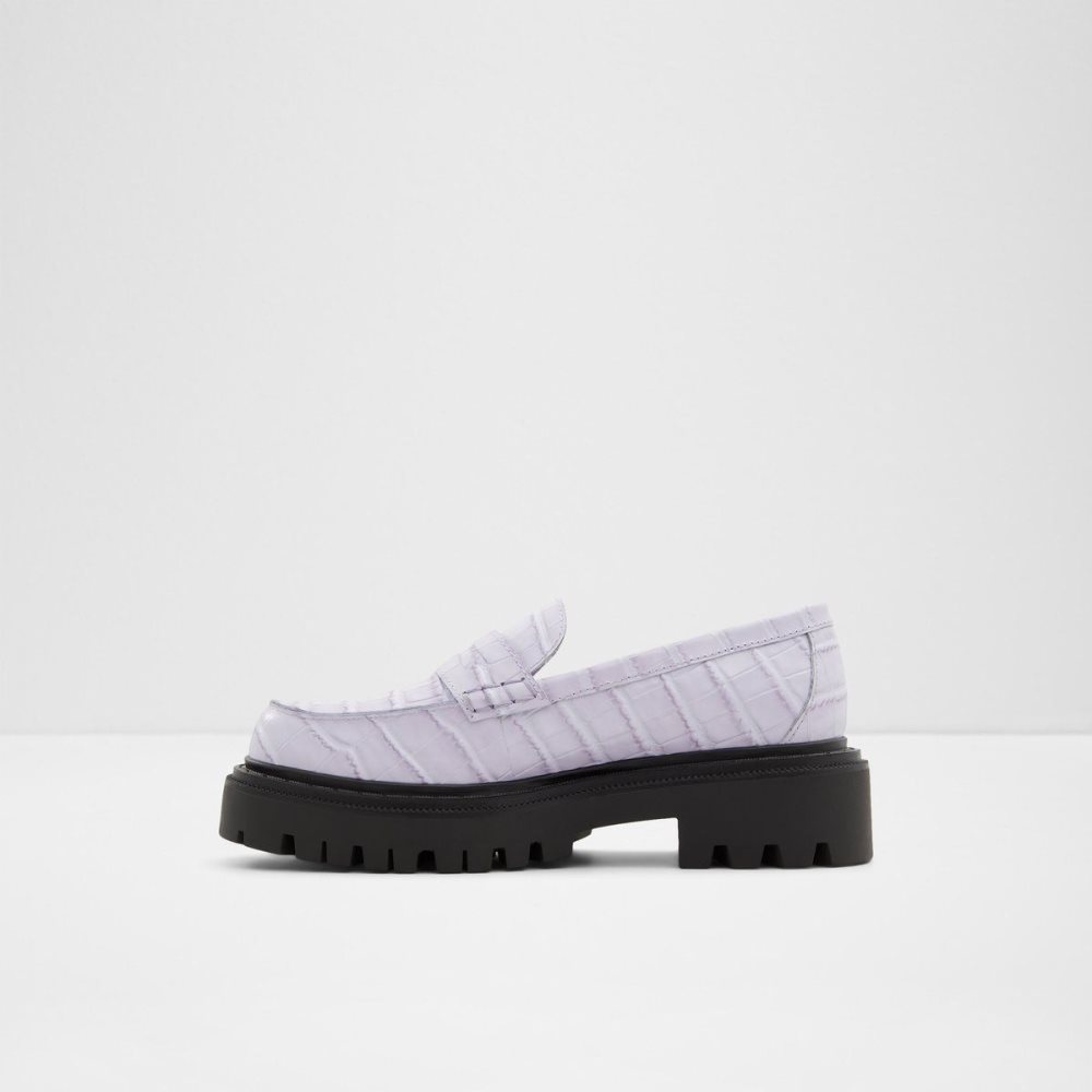 Purple Aldo Bigstrut Loafer - Lug sole | 839164-ZCL