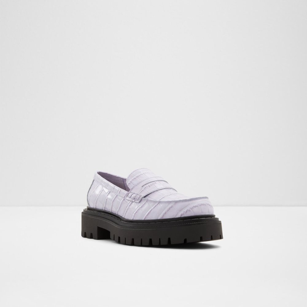 Purple Aldo Bigstrut Loafer - Lug sole | 839164-ZCL