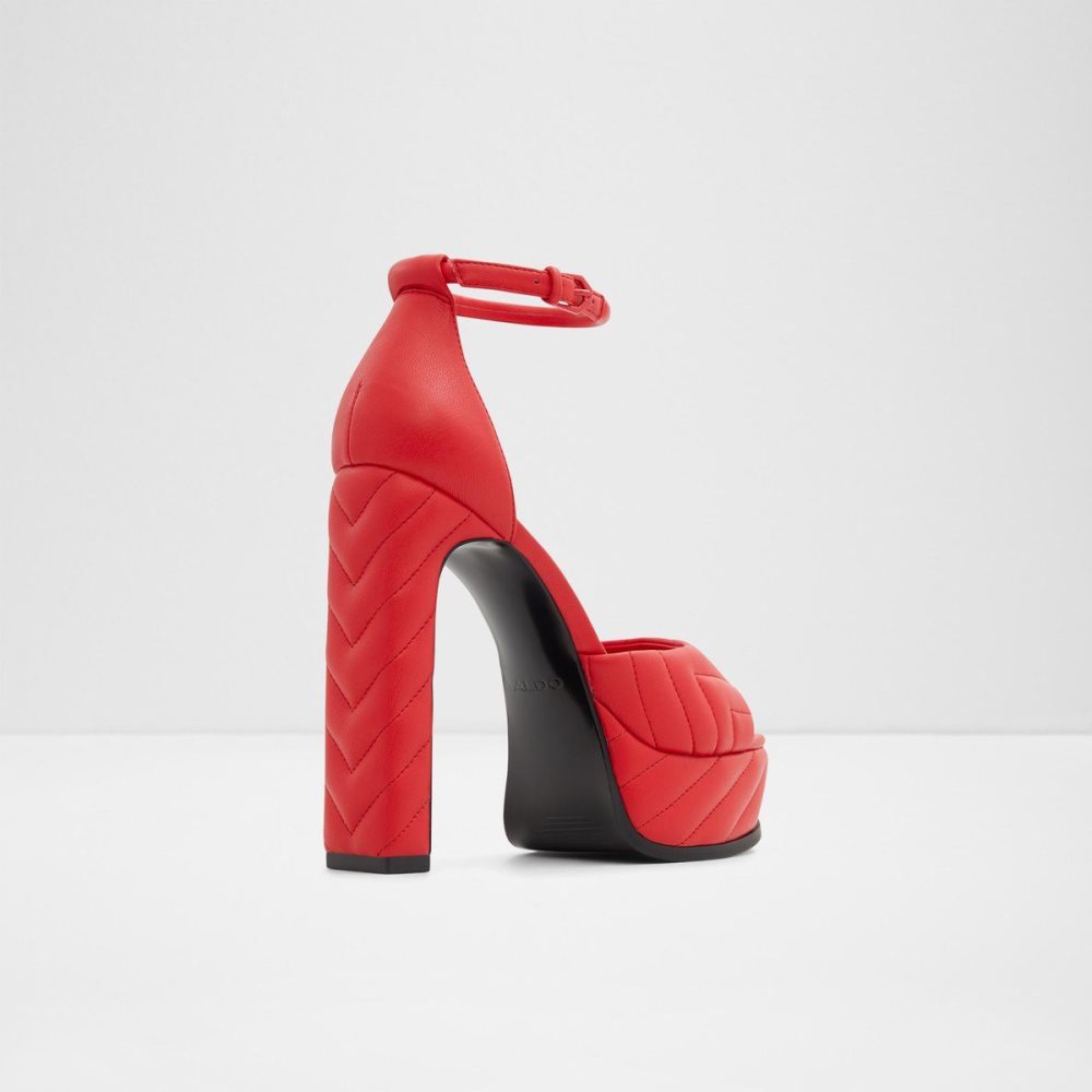 Red Aldo Milena Ankle strap heeled sandal - Plateforme | 962741-JPL