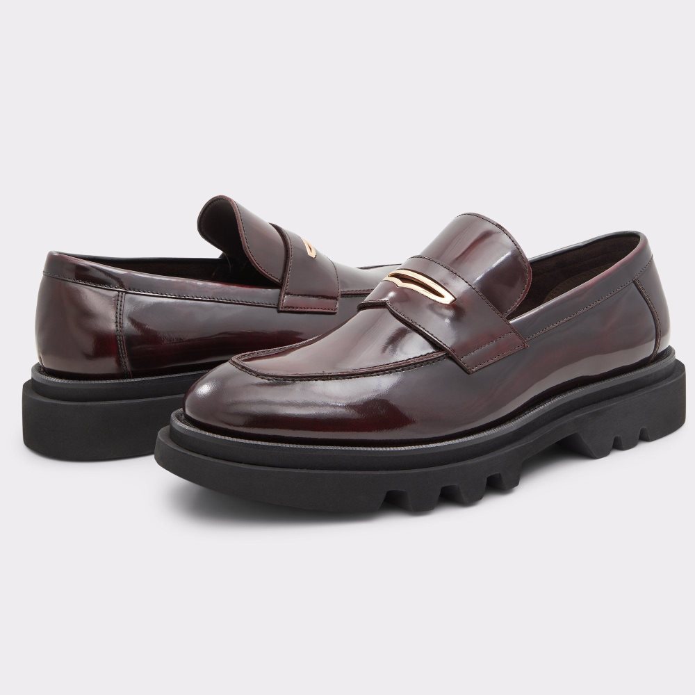 Red Aldo Pierre Loafer - Lug sole | 209751-BAR