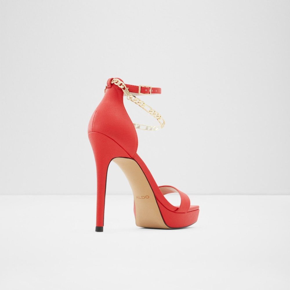 Red Aldo Scarlettchain High heel sandal - Stiletto heel | 497681-KNH