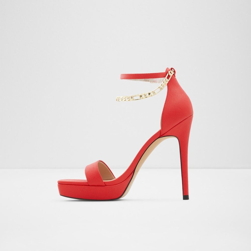 Red Aldo Scarlettchain High heel sandal - Stiletto heel | 497681-KNH