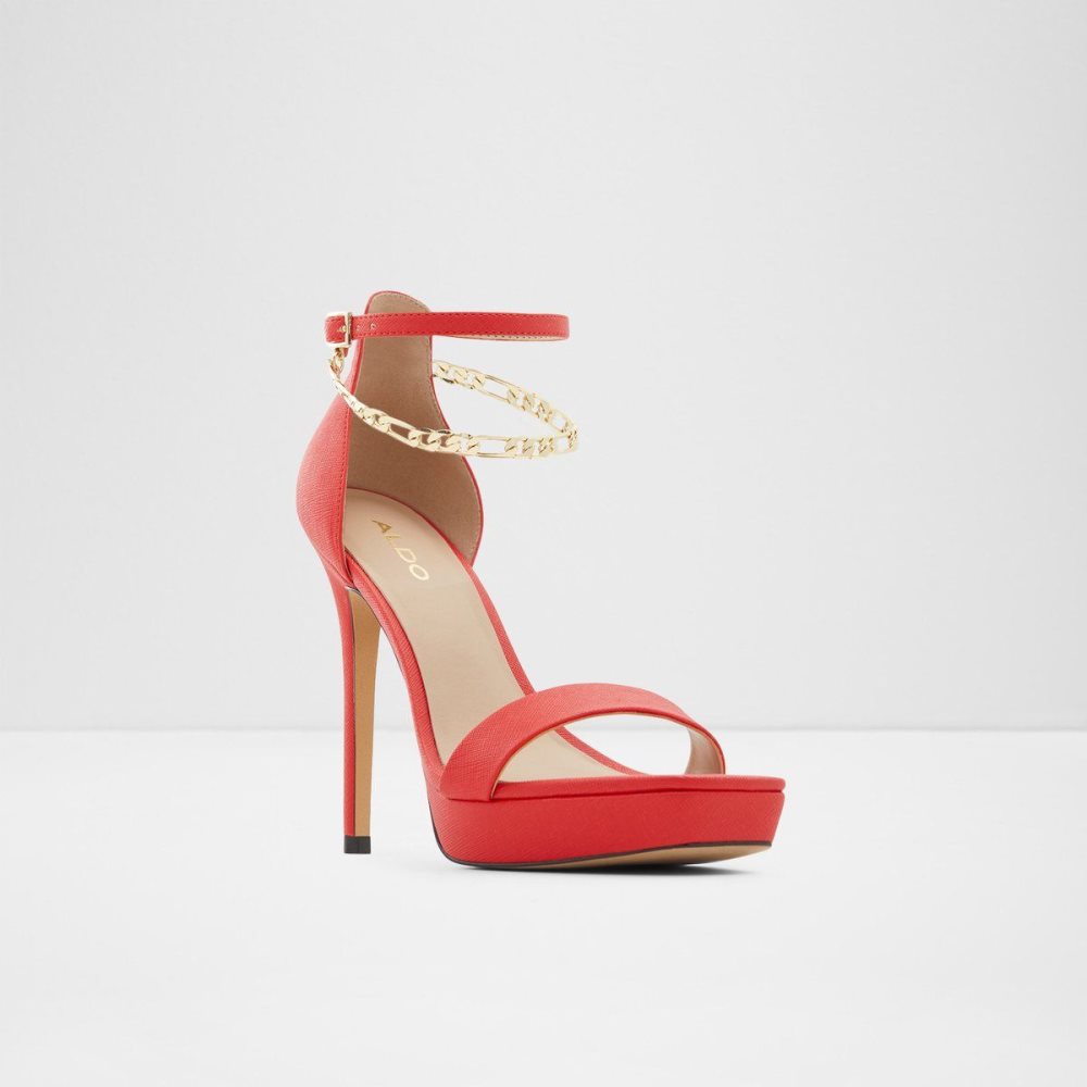 Red Aldo Scarlettchain High heel sandal - Stiletto heel | 497681-KNH