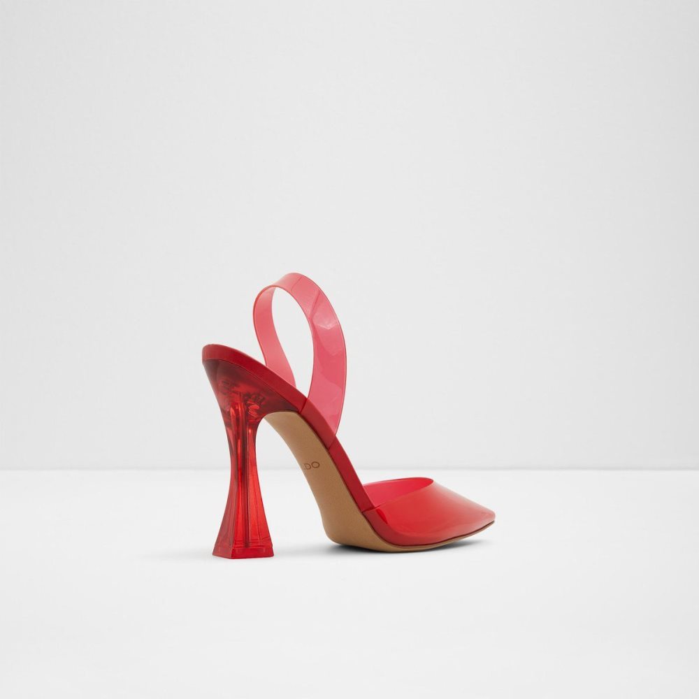 Red Aldo Solanti Sling back high heel | 723408-IKB