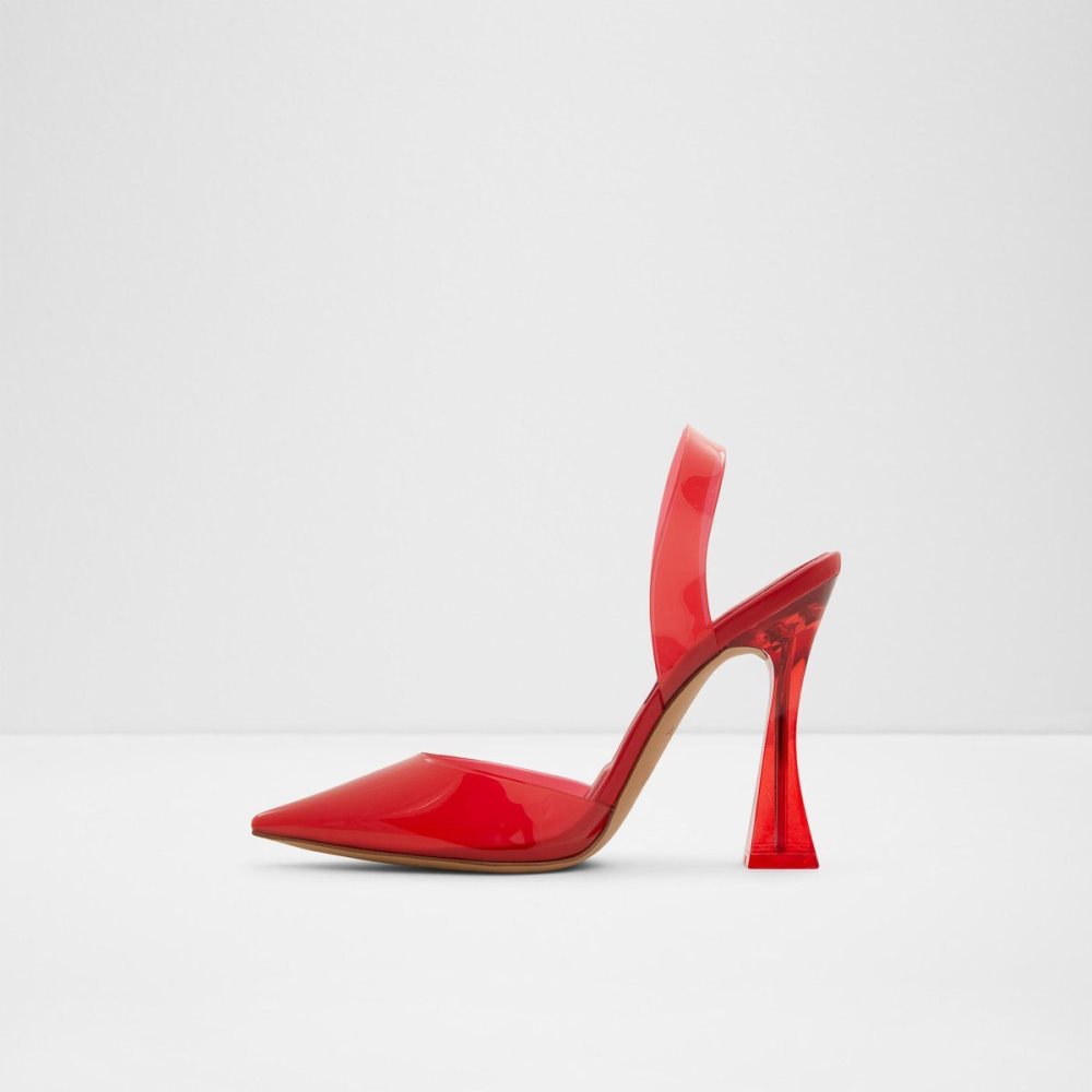 Red Aldo Solanti Sling back high heel | 723408-IKB