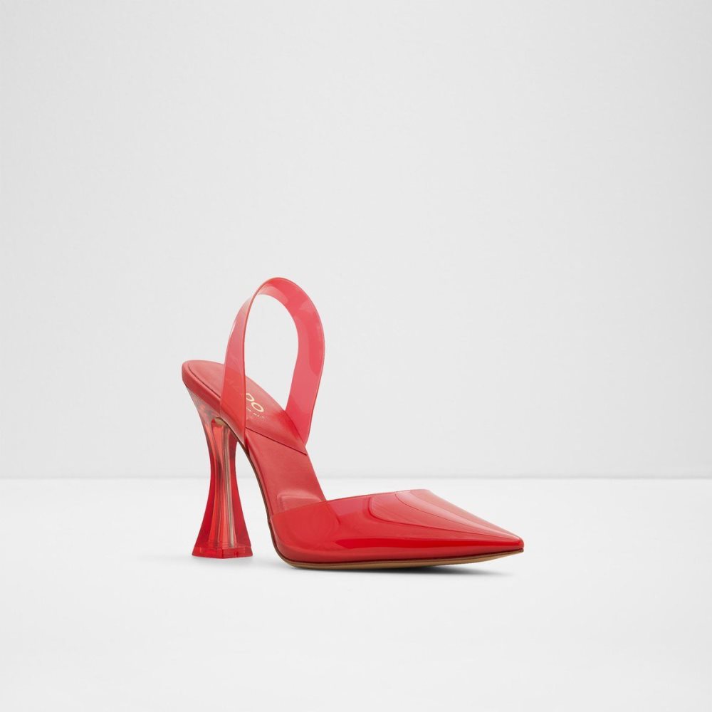 Red Aldo Solanti Sling back high heel | 723408-IKB