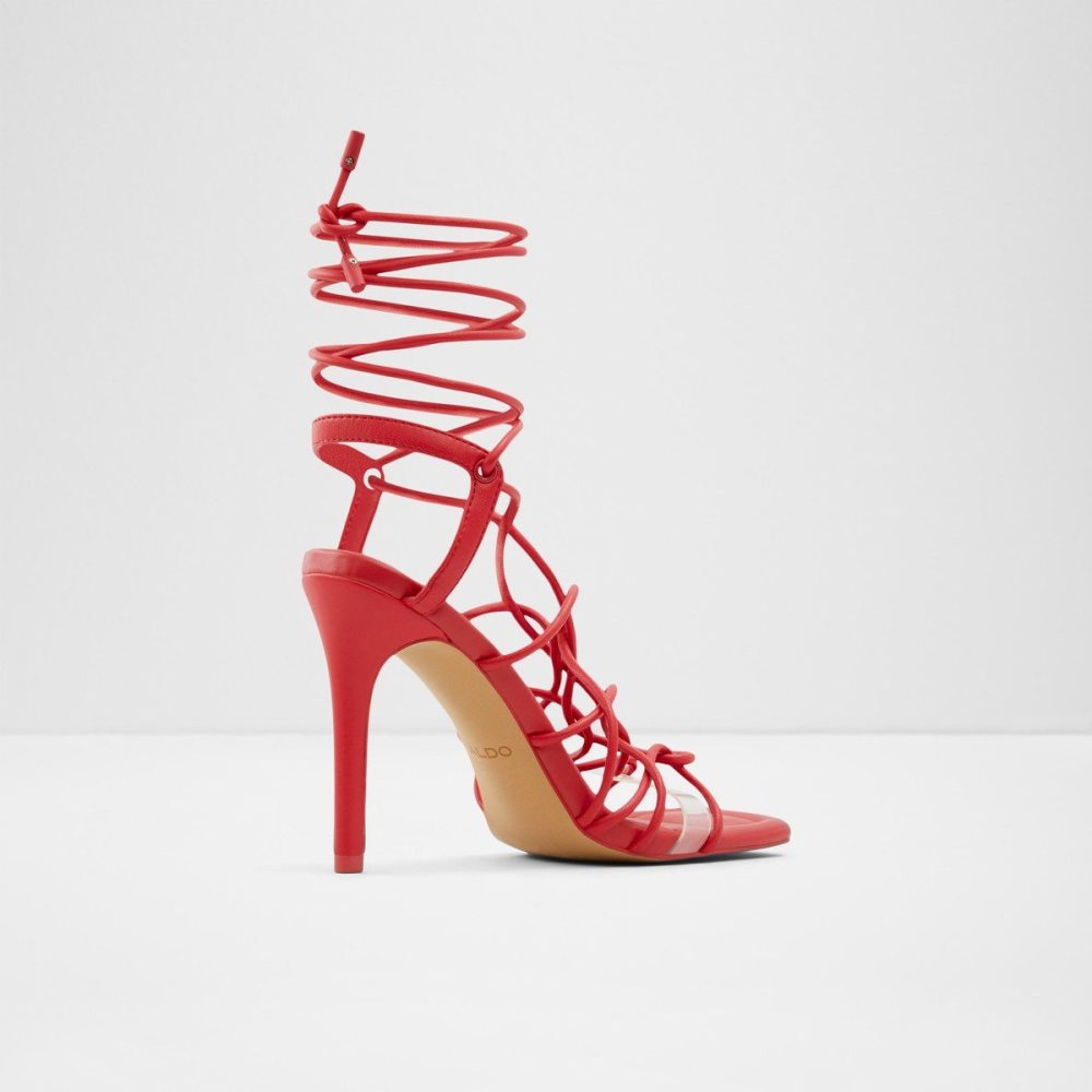 Red Aldo Truelove Strappy heeled sandal - Stiletto heel | 468701-WNY