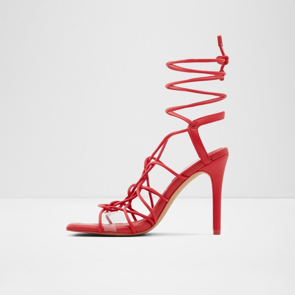 Red Aldo Truelove Strappy heeled sandal - Stiletto heel | 468701-WNY