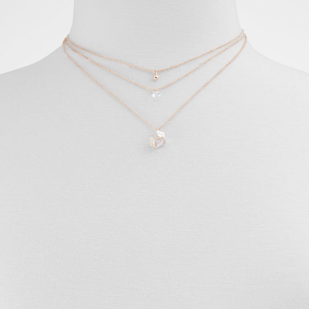 Rose Gold Aldo Groasien Necklace | 432715-FOK