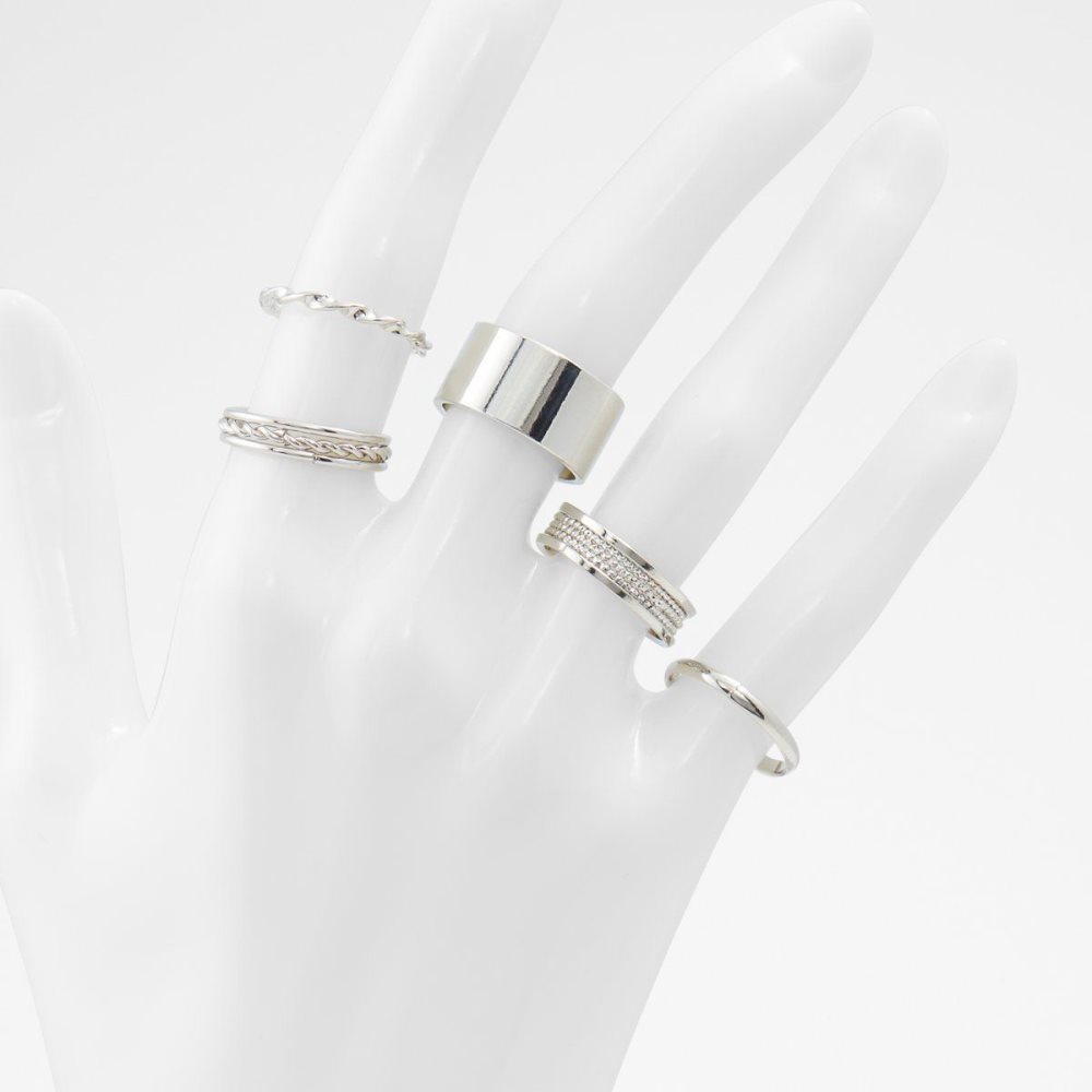 Silver Aldo Cruviel Multi finger rings | 413780-PST