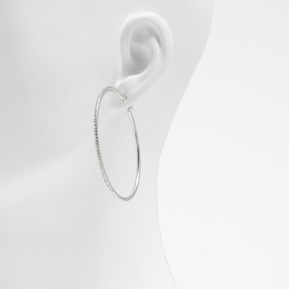 Silver Aldo Eryri Hoop earrings | 084291-ZKM