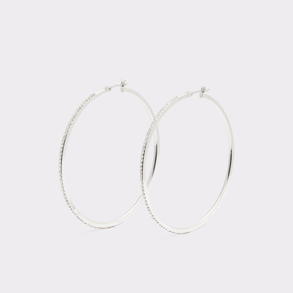 Silver Aldo Eryri Hoop earrings | 084291-ZKM