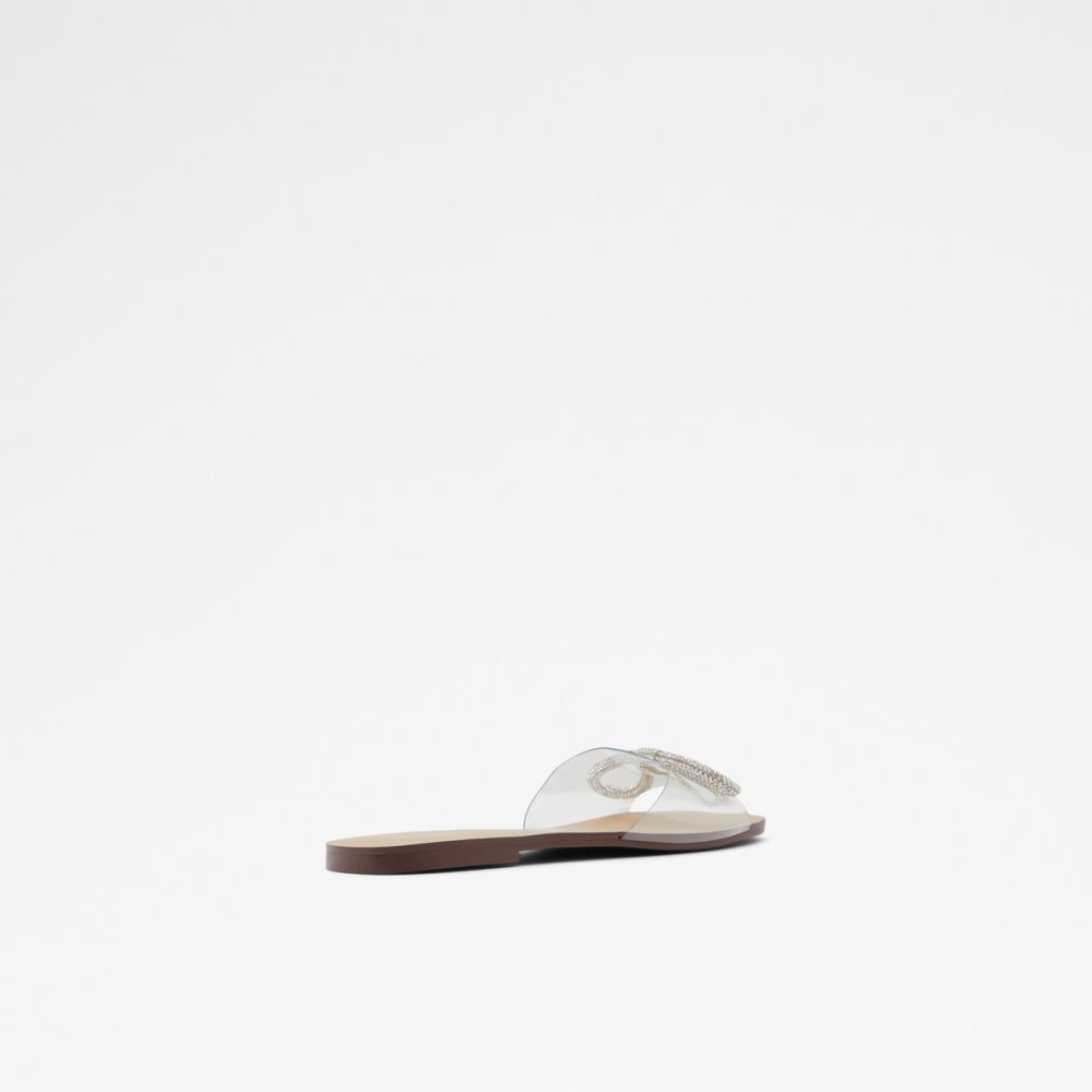 Silver Aldo Ibigothiel Flat sandal | 214067-TIN