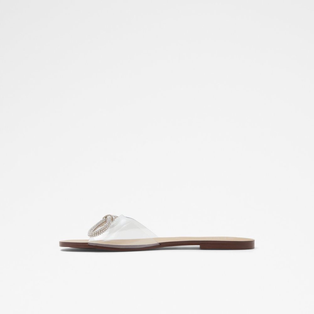 Silver Aldo Ibigothiel Flat sandal | 214067-TIN