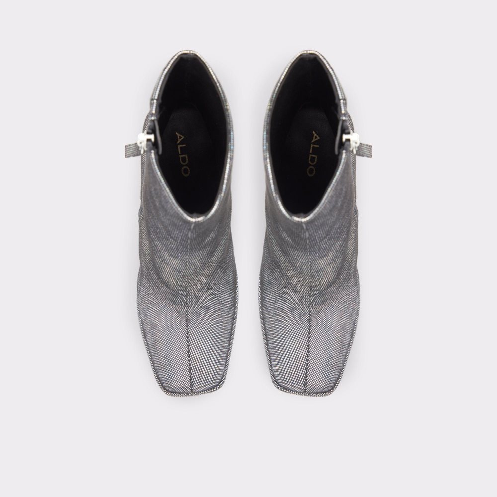 Silver Aldo Millenia Ankle boot - Flatform | 251038-FTH