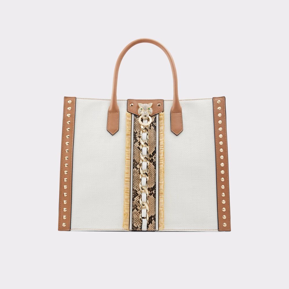 White Aldo Abomastraw Tote bag | 975016-GFS