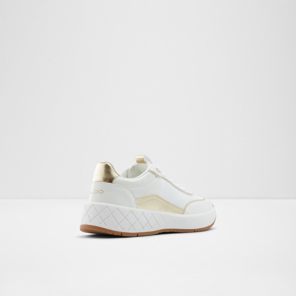 White Aldo Adrela Jogger sole sneaker | 207153-WME