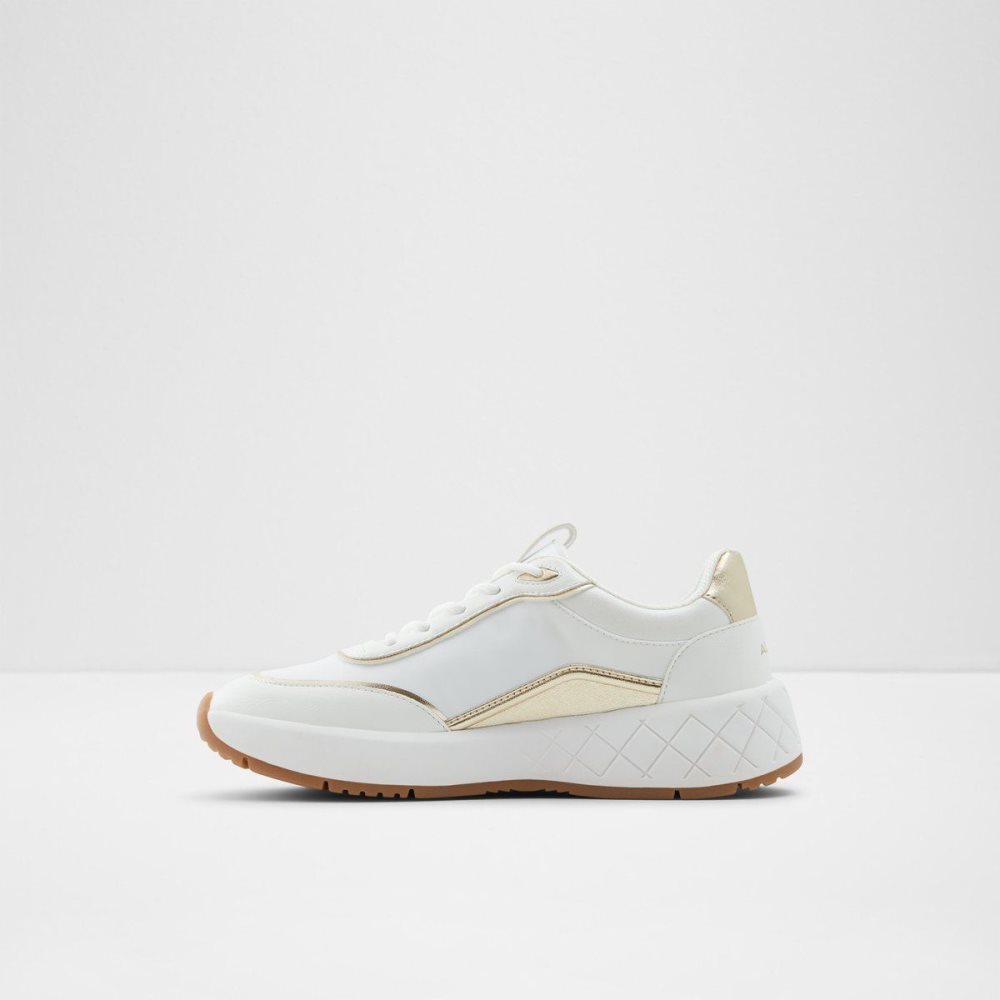 White Aldo Adrela Jogger sole sneaker | 207153-WME