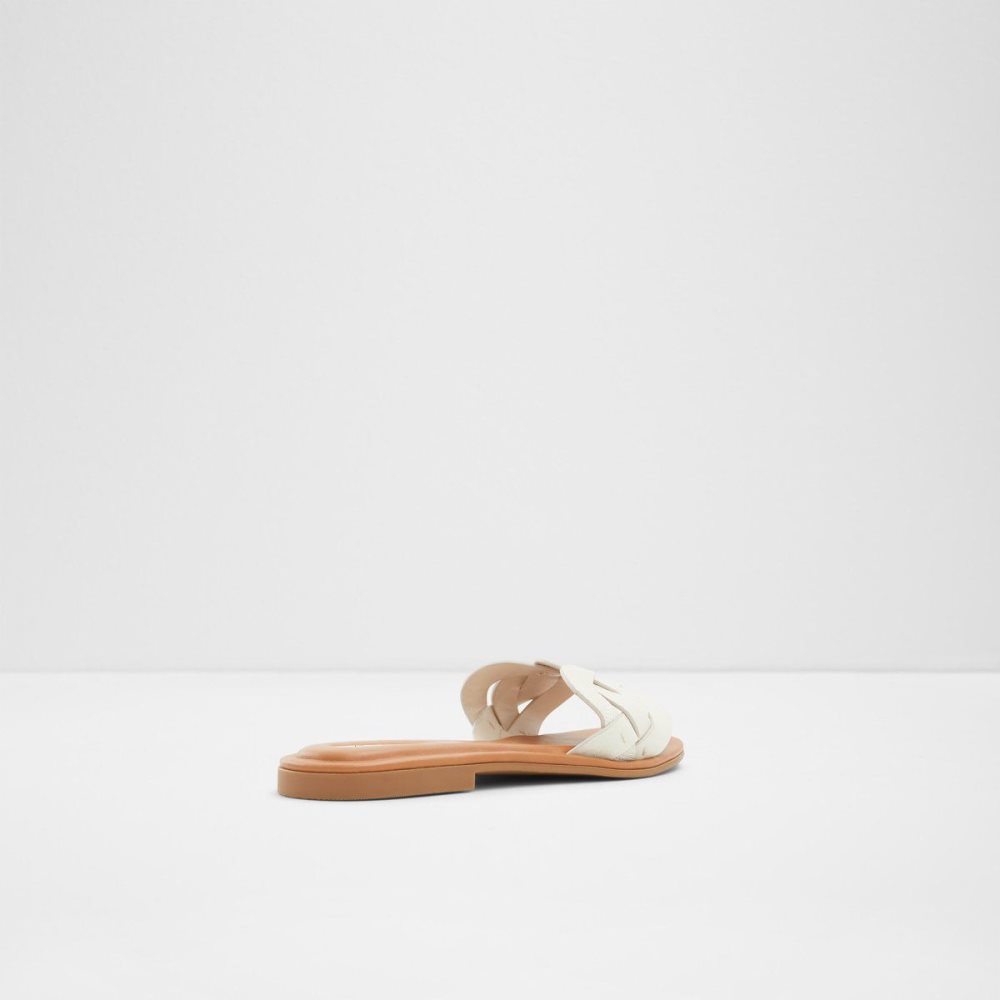 White Aldo Adwilaviel Slide sandal | 356012-UOE