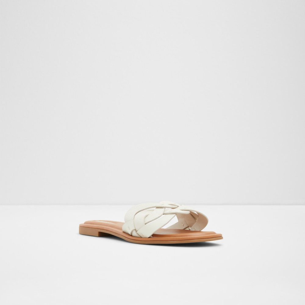 White Aldo Adwilaviel Slide sandal | 356012-UOE