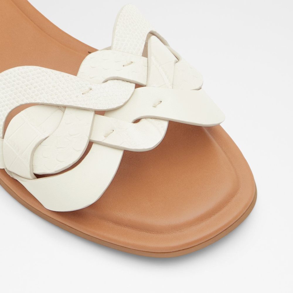 White Aldo Adwilaviel Slide sandal | 356012-UOE