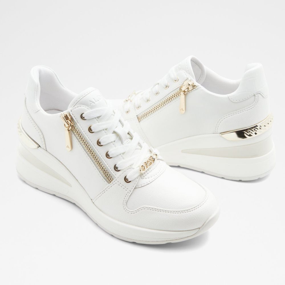 White Aldo Adwiwiax Wedge sneaker - Wedge heel | 032749-QRJ