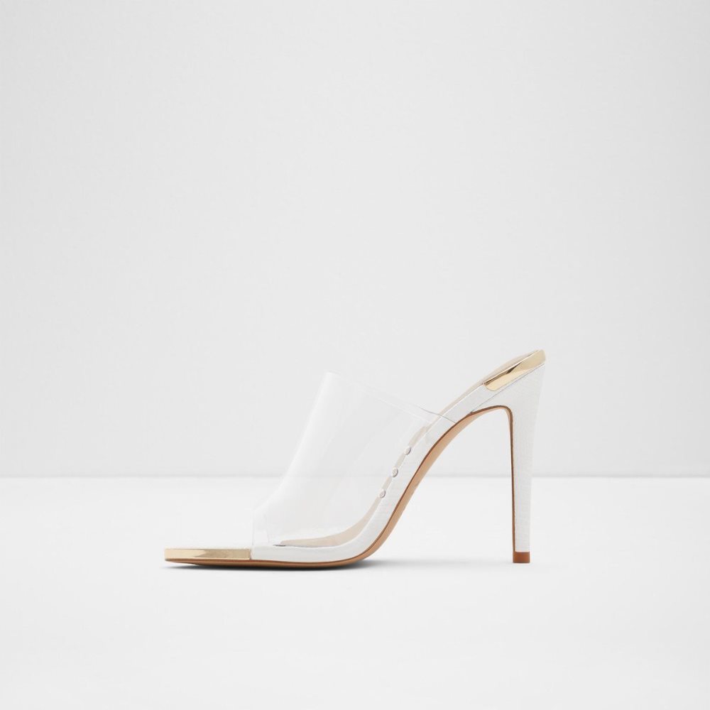 White Aldo Afeadan High heel sandal - Block heel | 417683-FBH