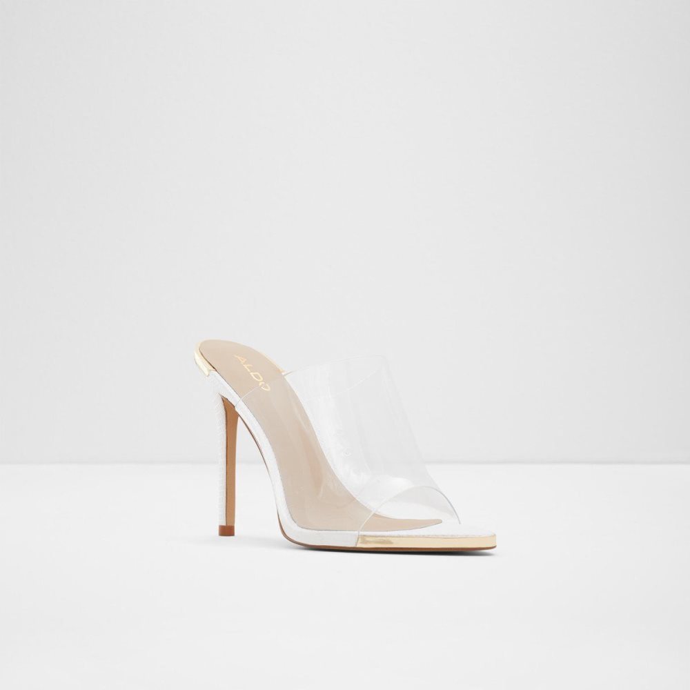 White Aldo Afeadan High heel sandal - Block heel | 417683-FBH