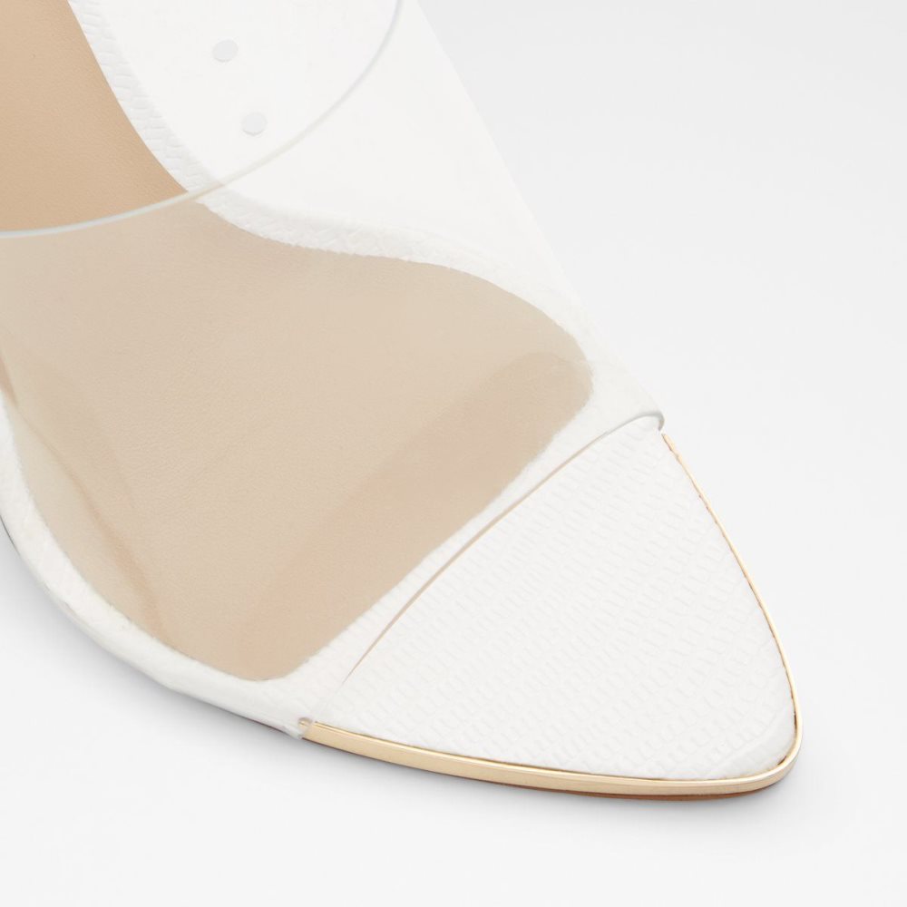 White Aldo Afeadan High heel sandal - Block heel | 417683-FBH