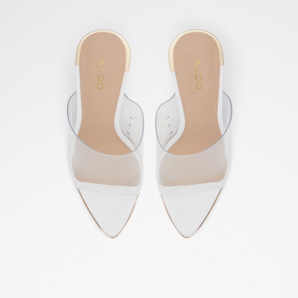 White Aldo Afeadan High heel sandal - Block heel | 417683-FBH