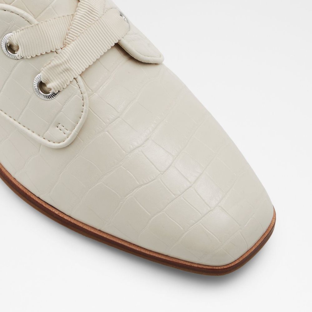 White Aldo Agwenna Oxford shoe | 938164-EBW