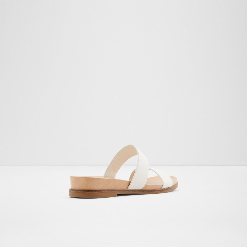 White Aldo Aliawen Slide sandal | 596012-TRG