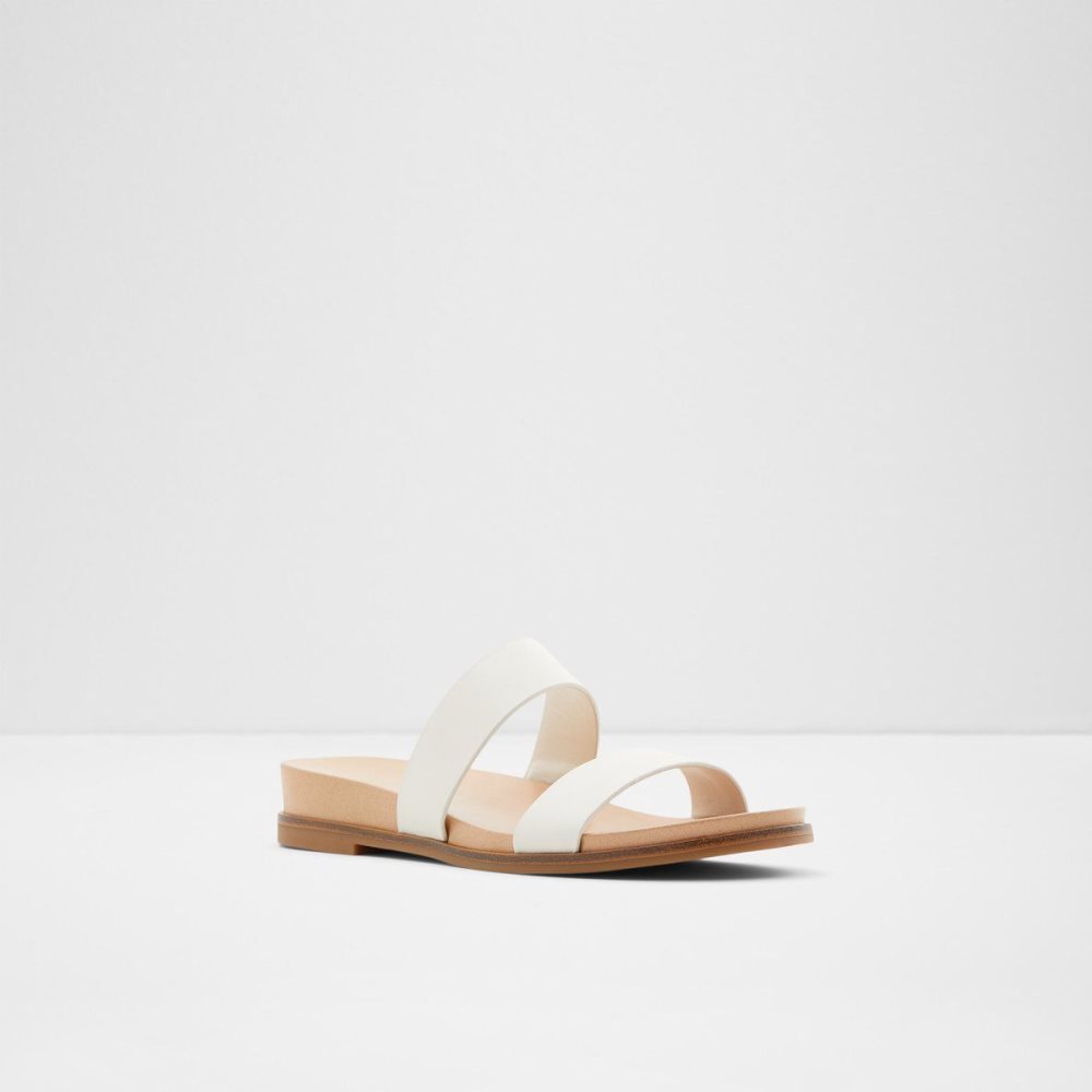 White Aldo Aliawen Slide sandal | 596012-TRG