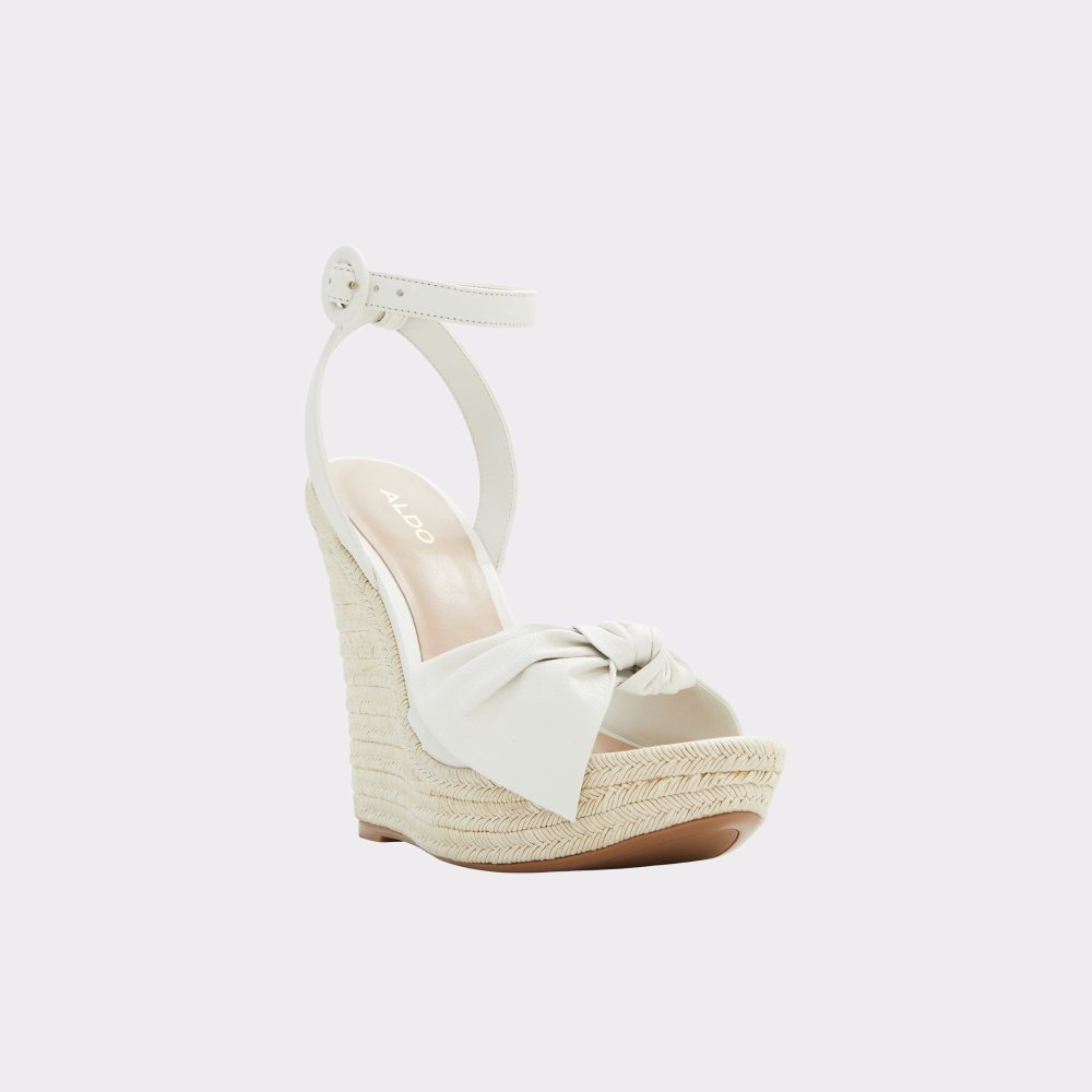 White Aldo Besch Wedge sandal - Wedge heel | 398140-MTC