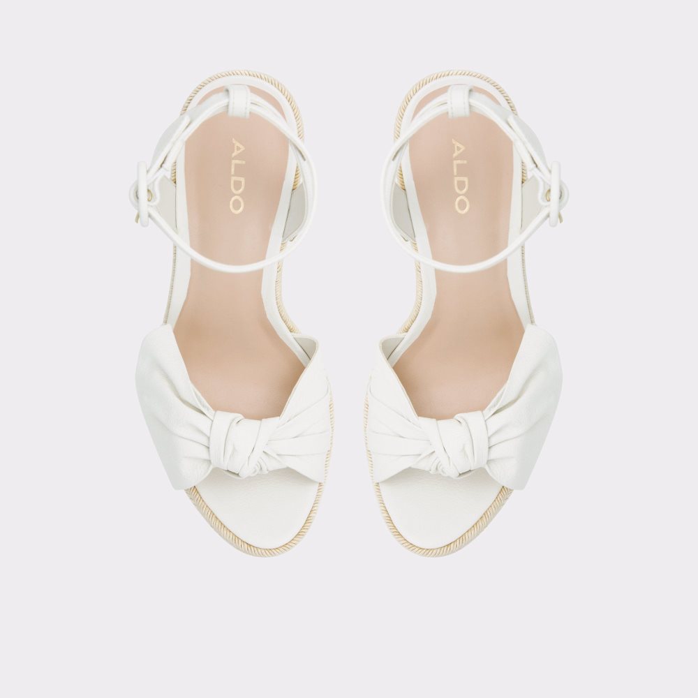 White Aldo Besch Wedge sandal - Wedge heel | 398140-MTC