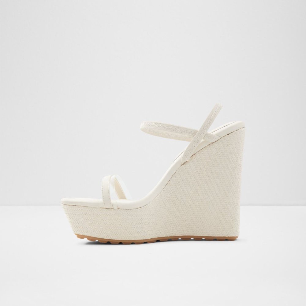 White Aldo Bodish Wedge sandal - Wedge heel | 628350-WPS