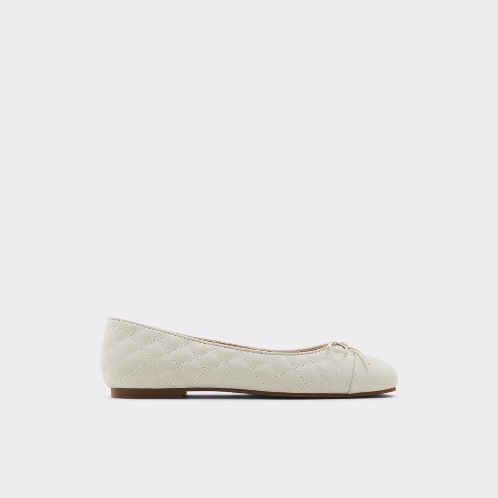 White Aldo Braylynn Ballerina | 702193-GYF