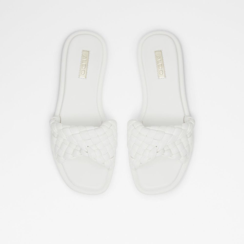 White Aldo Chicago Slide sandal | 875139-HFI