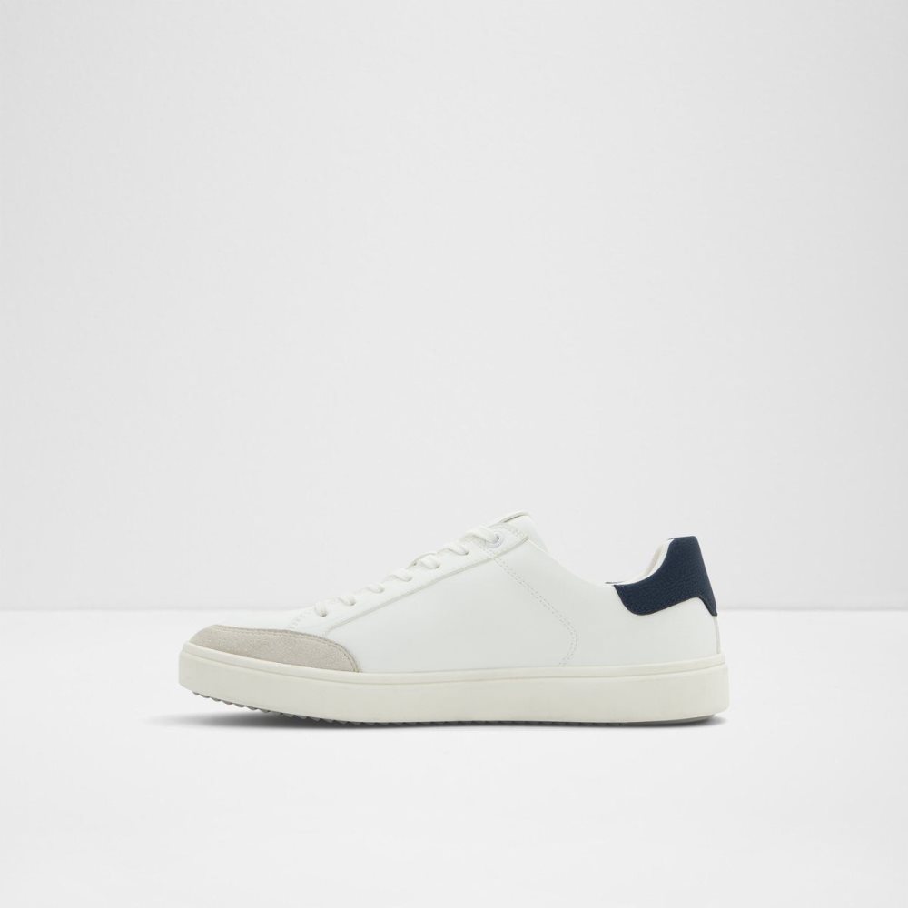 White Aldo Courtspec Low top sneaker - Cup sole | 823504-BKS