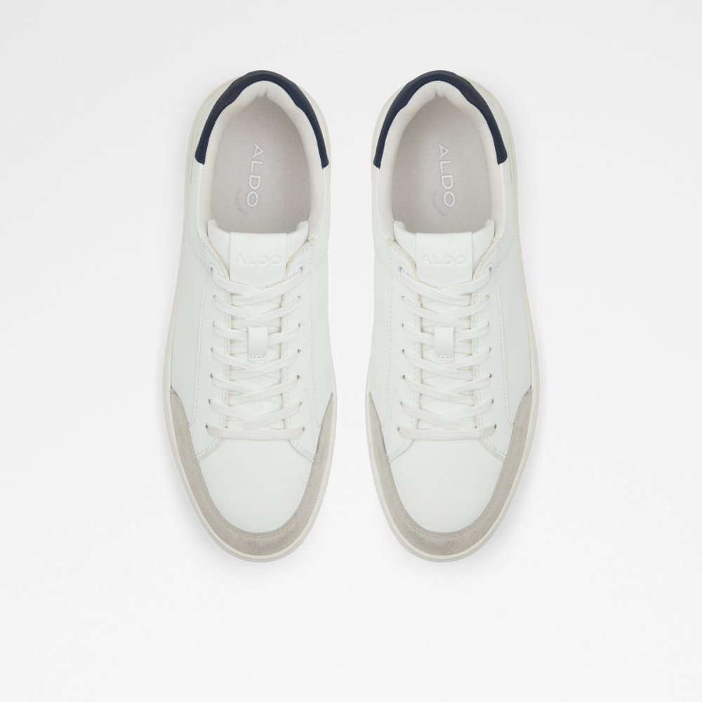 White Aldo Courtspec Low top sneaker - Cup sole | 823504-BKS