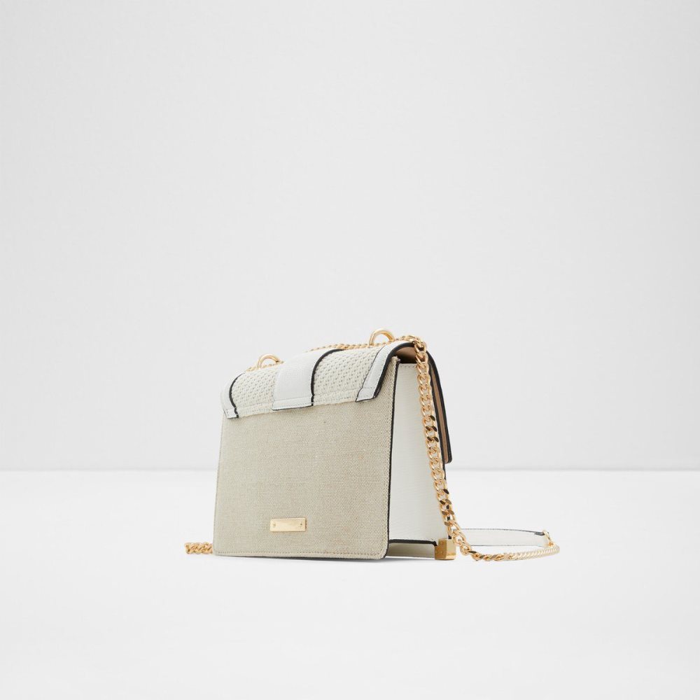 White Aldo Elbaberiax Crossbody bag | 347501-TAD