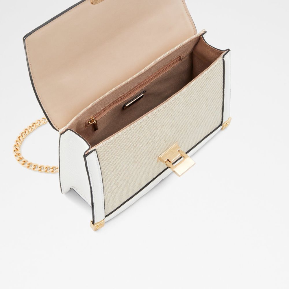 White Aldo Elbaberiax Crossbody bag | 347501-TAD