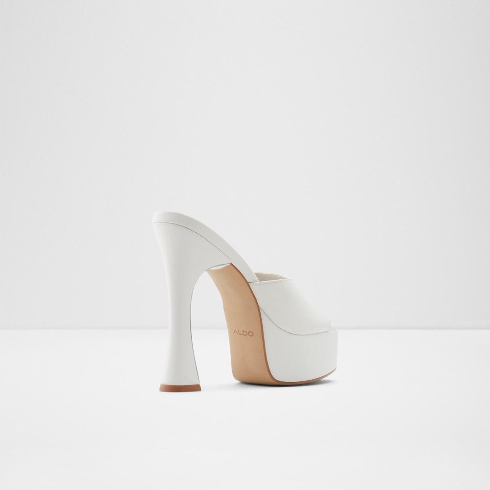 White Aldo Faraah High heel sandal - Block heel | 957381-DQX