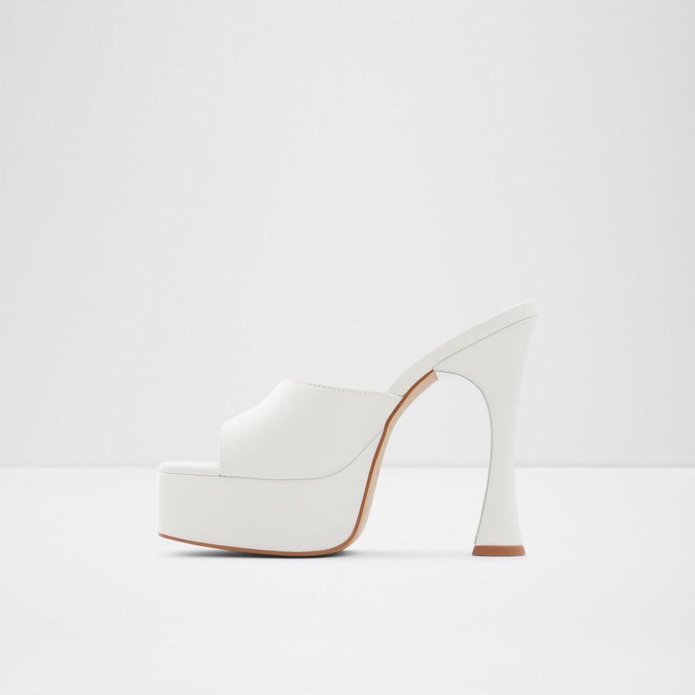 White Aldo Faraah High heel sandal - Block heel | 957381-DQX