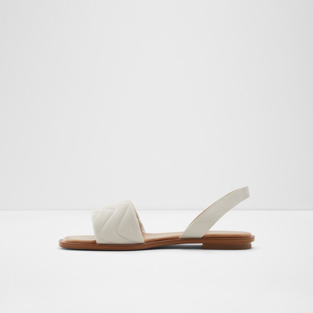 White Aldo Grirawiaflex Flat sandal | 513207-XOU