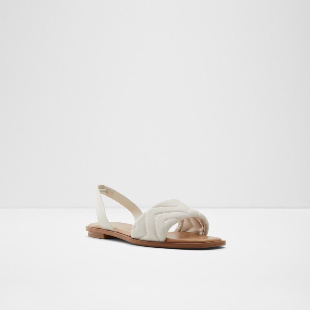 White Aldo Grirawiaflex Flat sandal | 513207-XOU